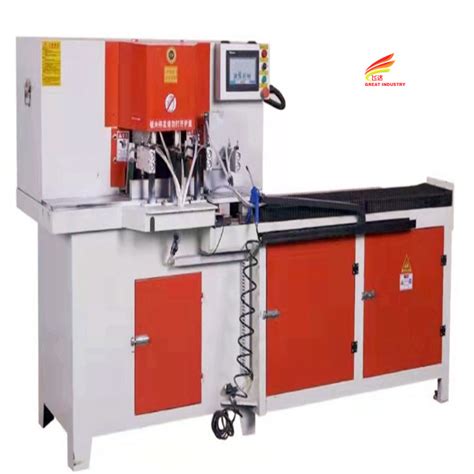 china cnc double head cutting saw machine|45 Degree and 90 Degree Miter CNC Double Head .